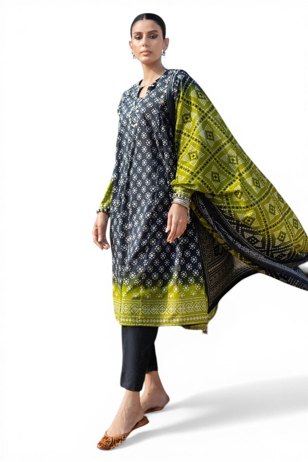 3 Piece Printed Lawn Suit