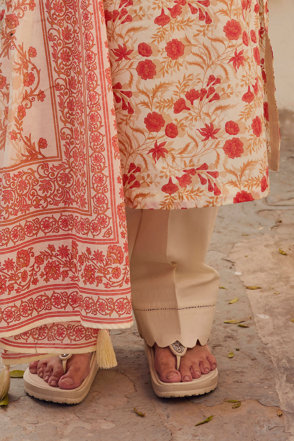 3 Piece Printed Lawn Suit with Dupatta