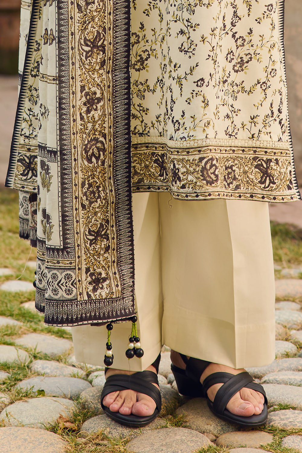 3 Piece Printed Lawn Suit With Dupatta