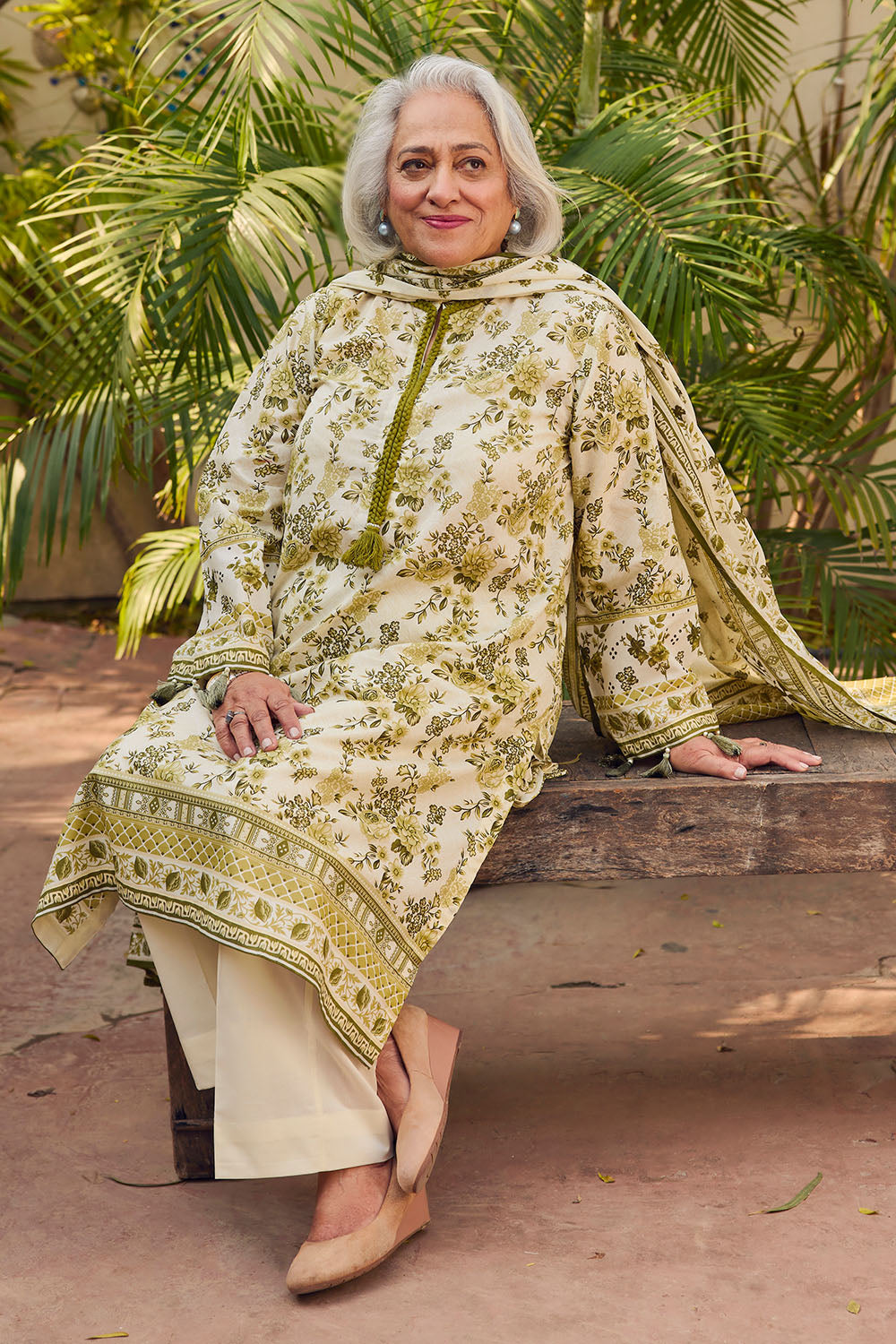 3 Piece Printed Lawn Suit with Dupatta