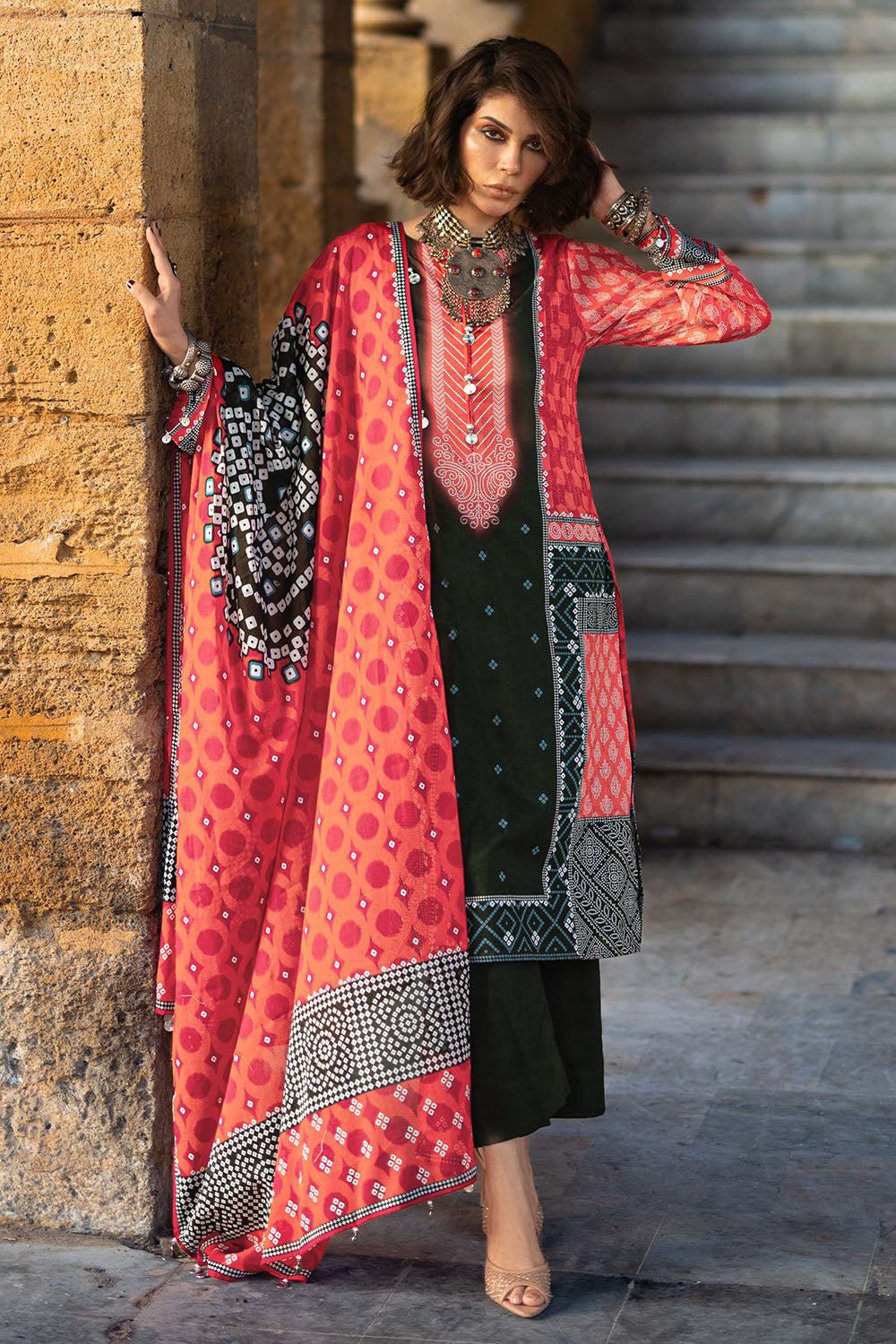 3 Piece Printed Lawn Suit