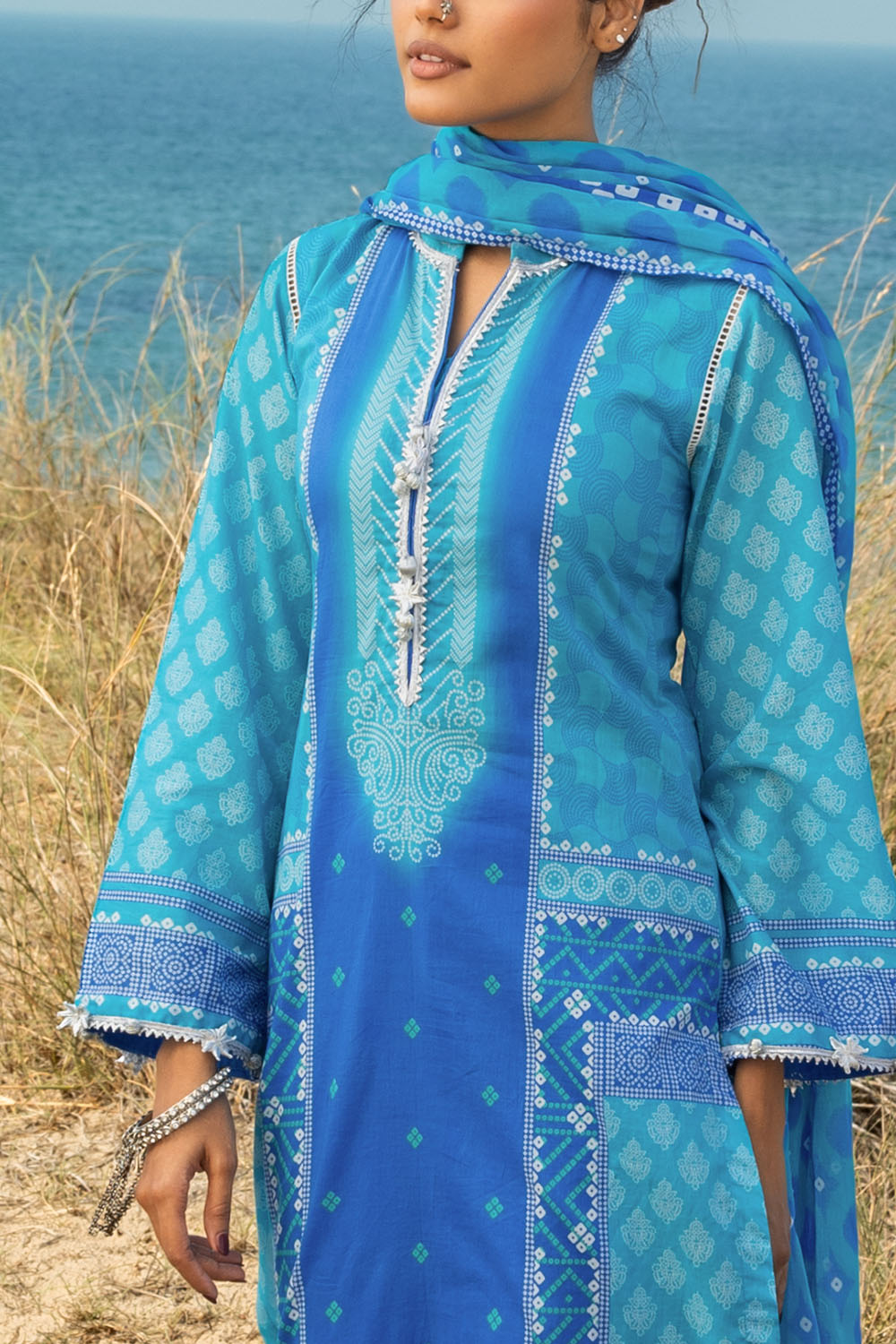 3 Piece Printed Lawn Suit