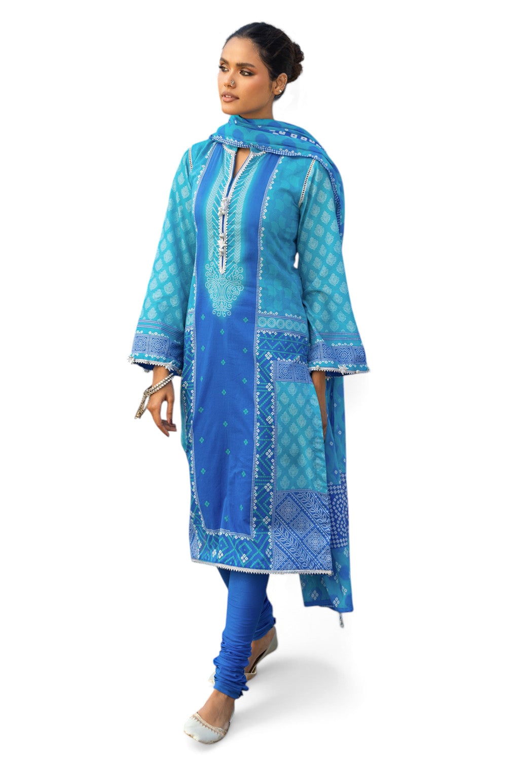 3 Piece Printed Lawn Suit