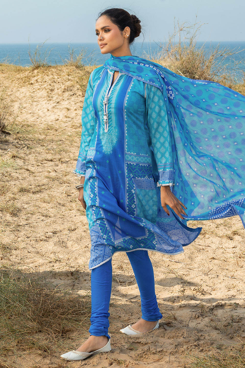 3 Piece Printed Lawn Suit