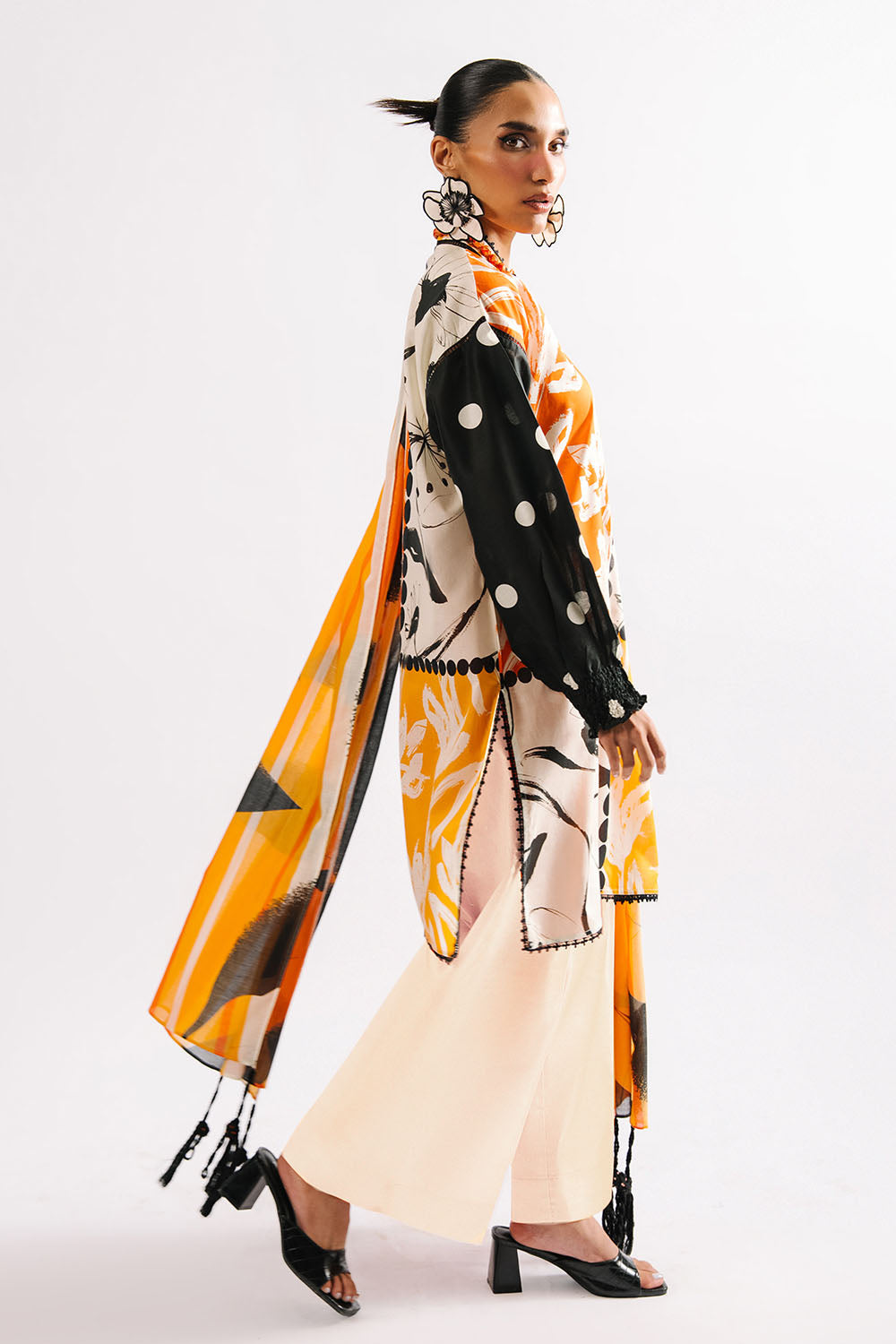 3 Piece Printed Lawn Suit with Dupatta