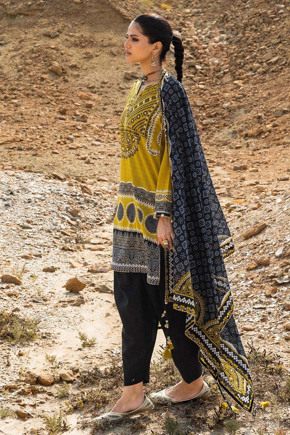 3 Piece Printed Lawn Suit