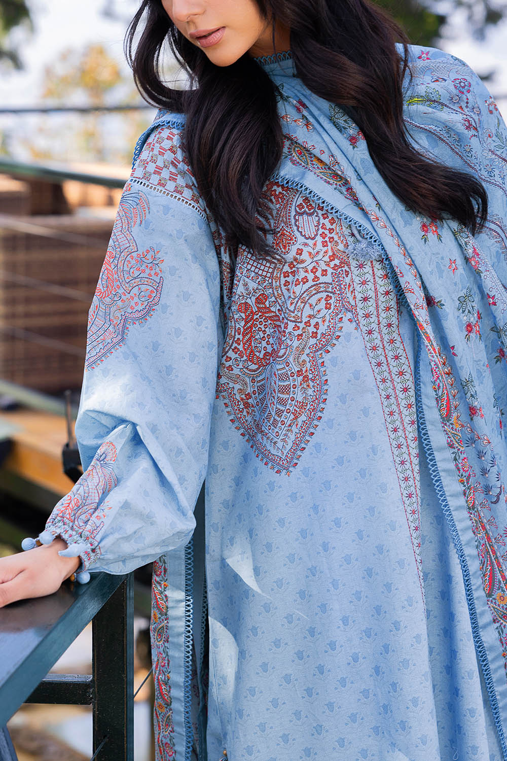 3 Piece Printed Lawn Suit