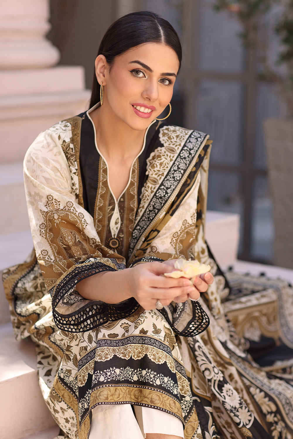 3 Piece Printed Lawn Suit