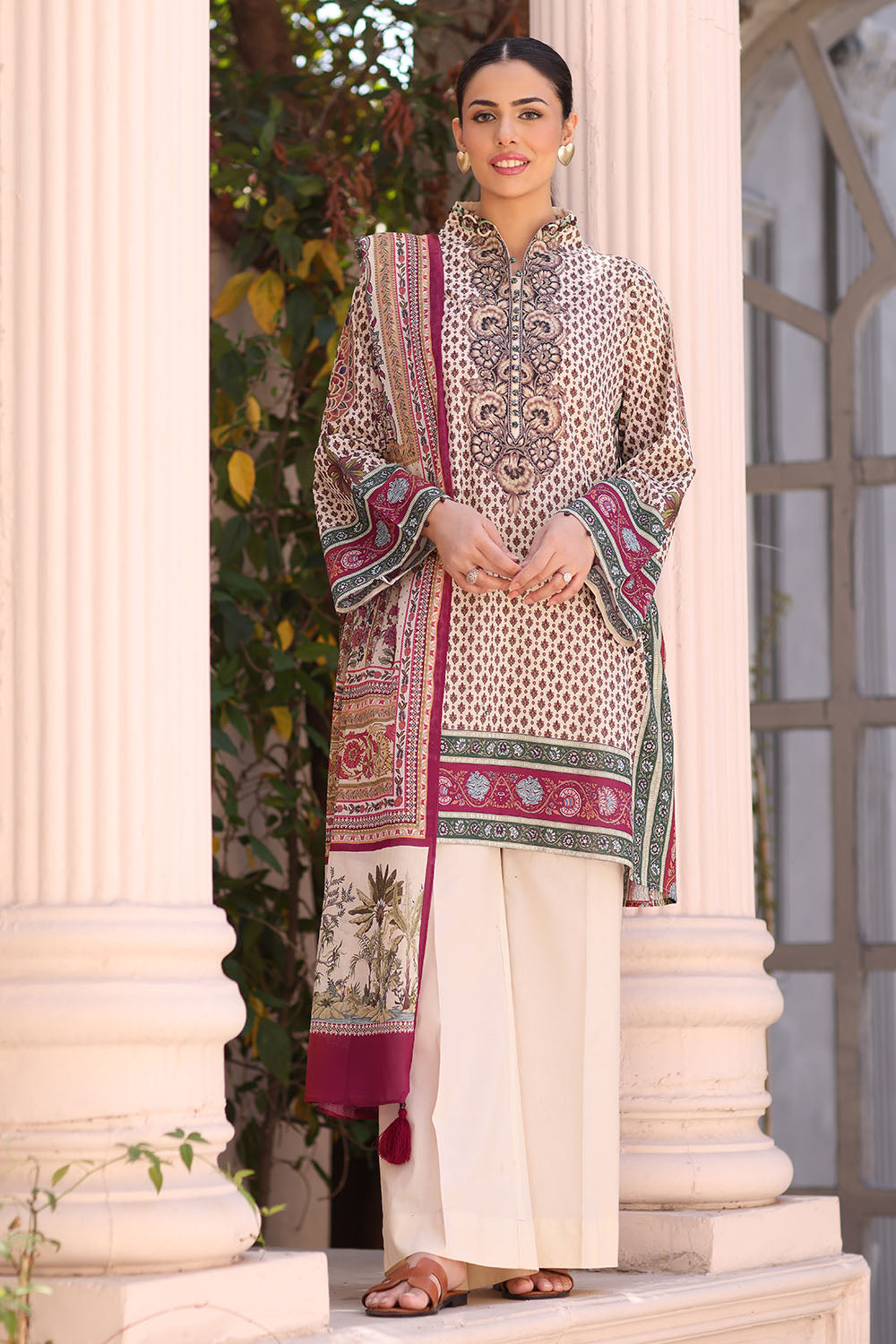 3 Piece Printed Lawn Suit