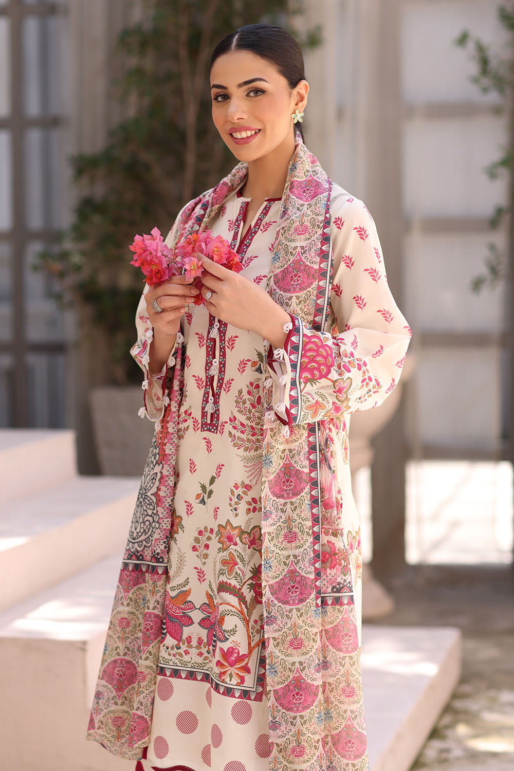 3 Piece Printed Lawn Suit