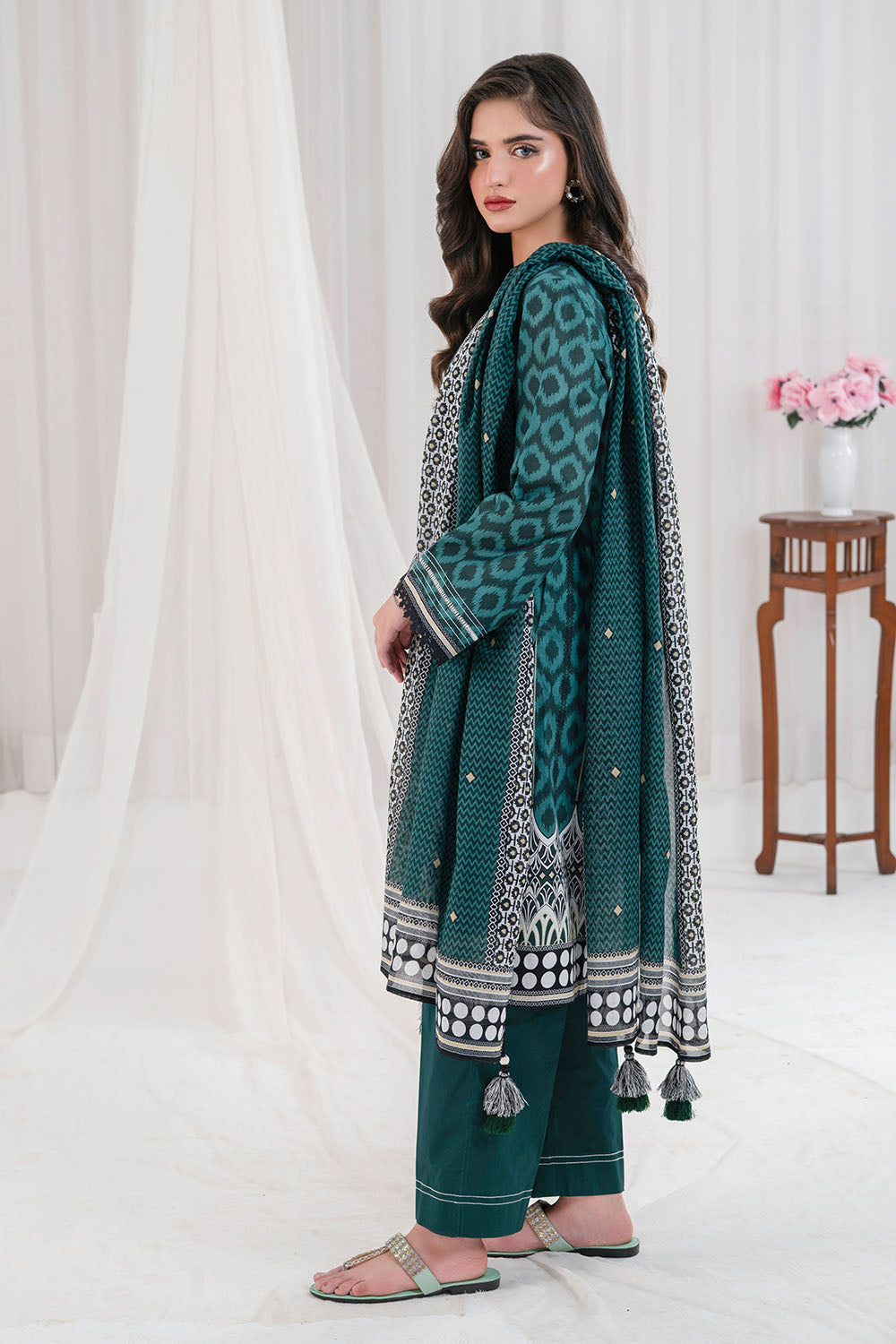 3 Piece Printed Lawn Suit