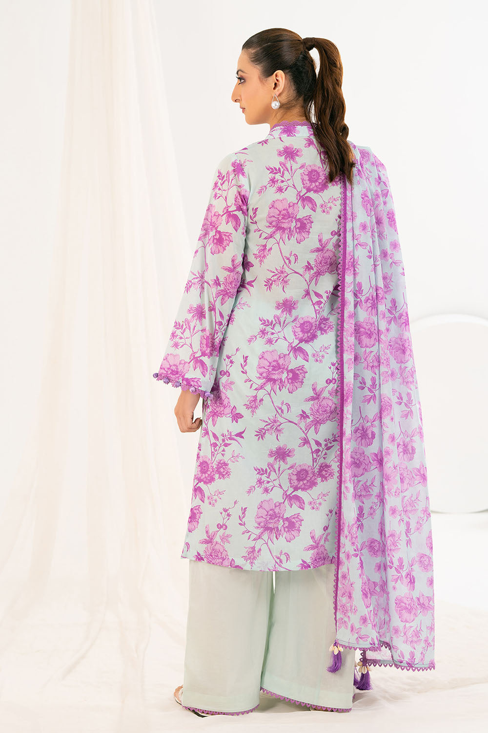 3 Piece Printed Lawn Suit