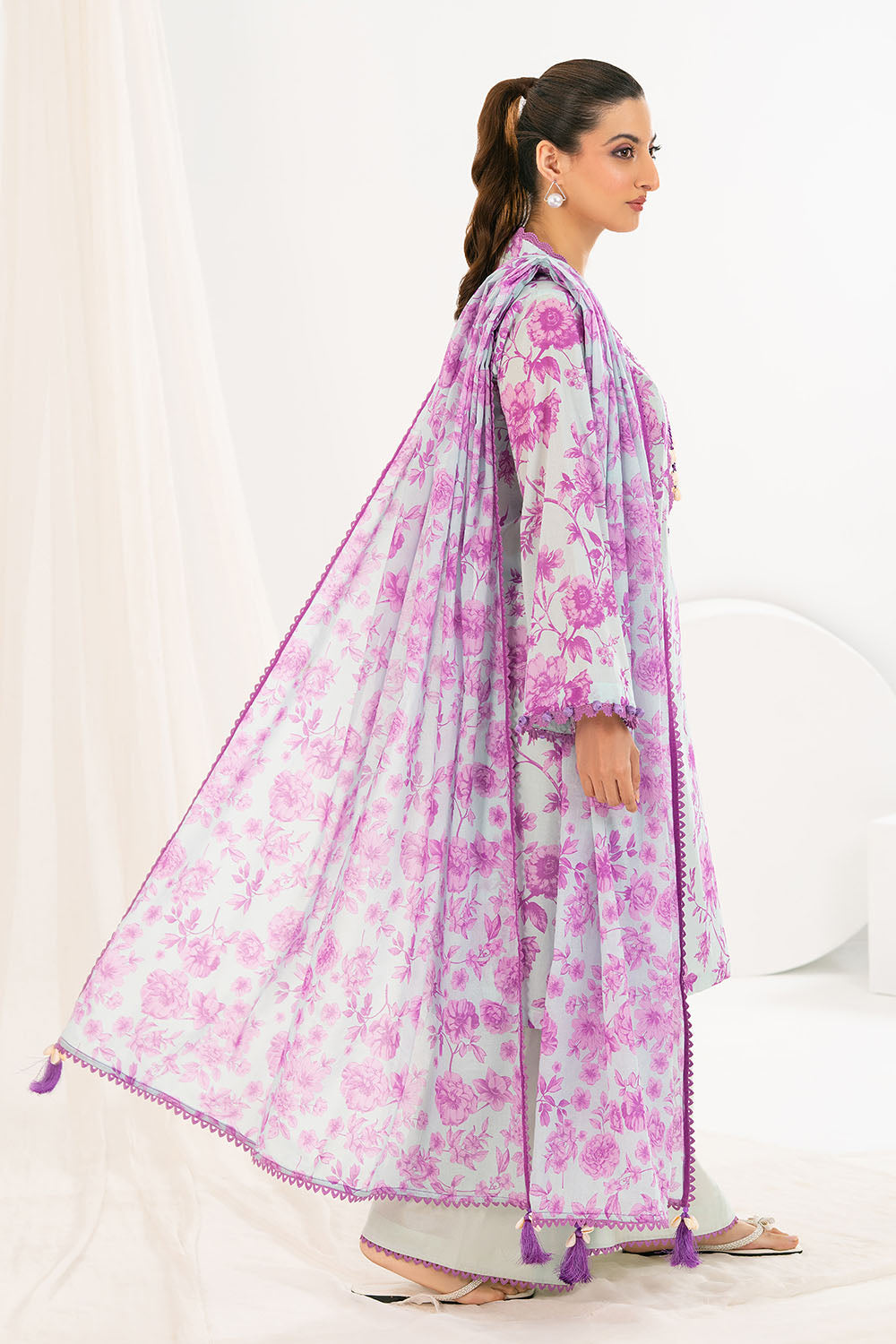 3 Piece Printed Lawn Suit