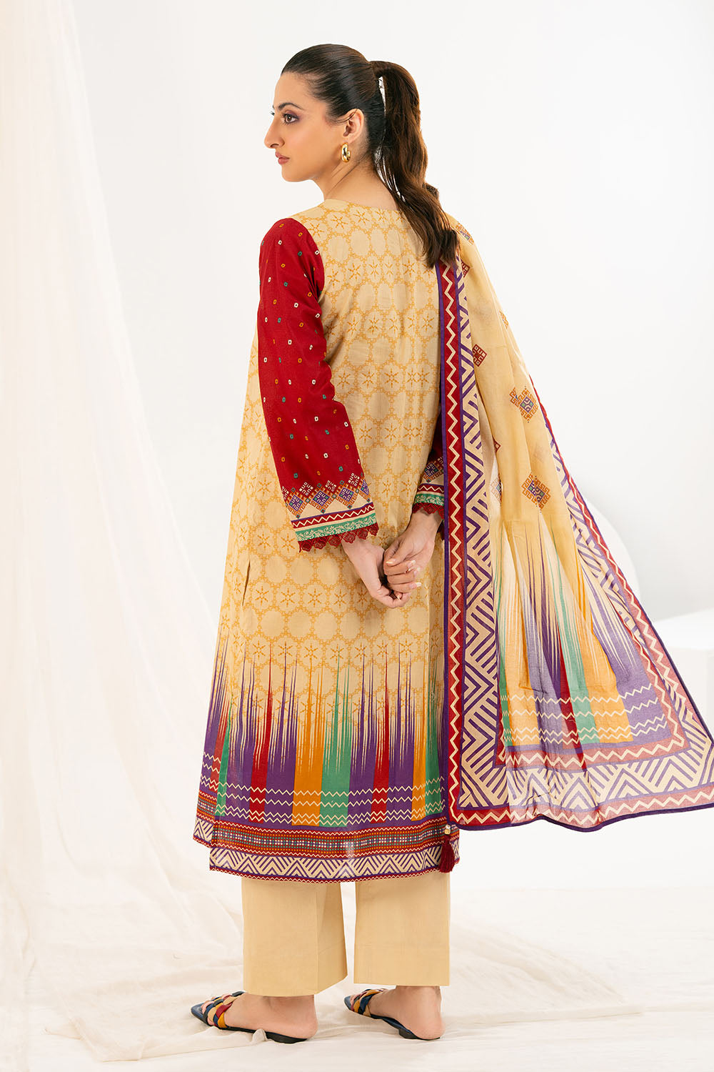 3 Piece Printed Lawn Suit