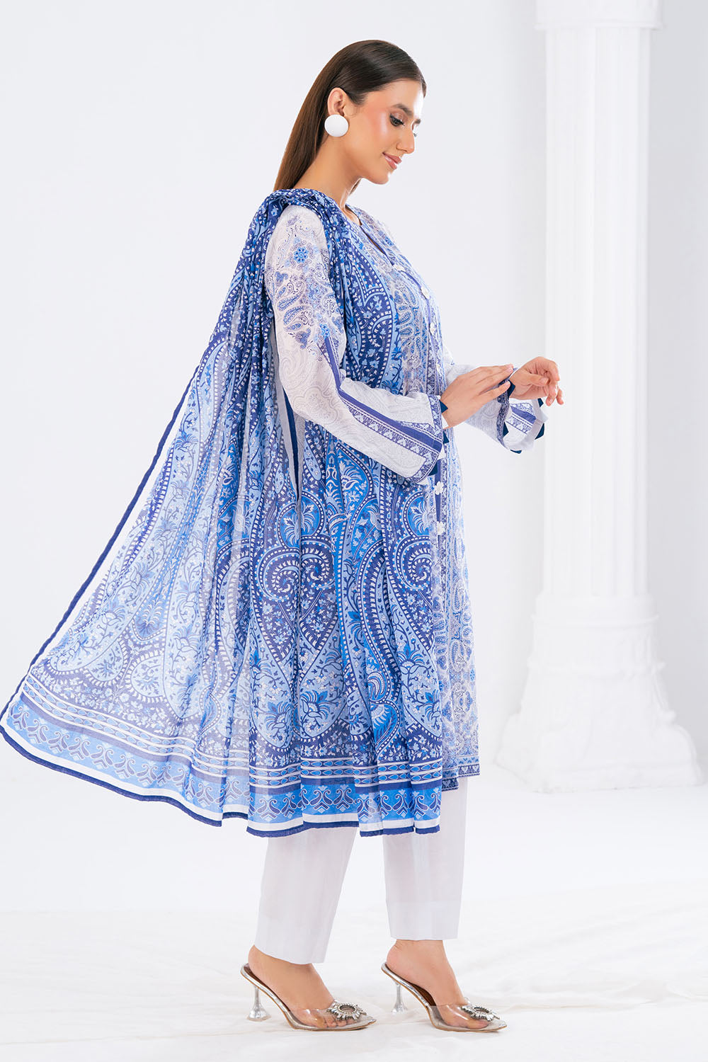 3 Piece Printed Lawn Suit