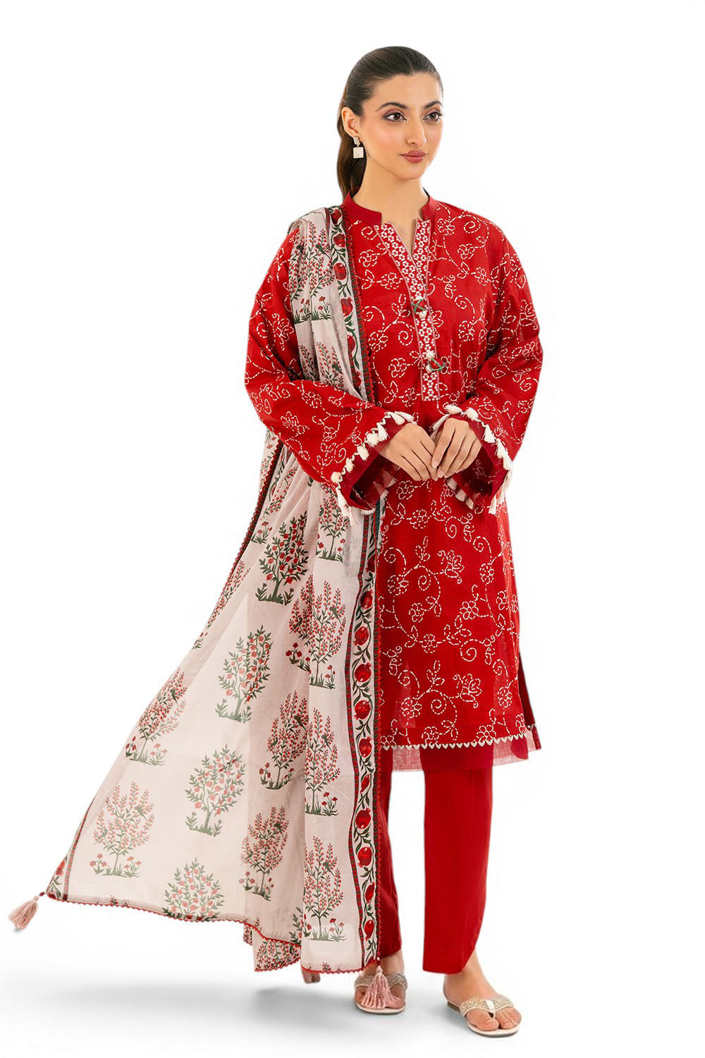 3 Piece Printed Lawn Suit