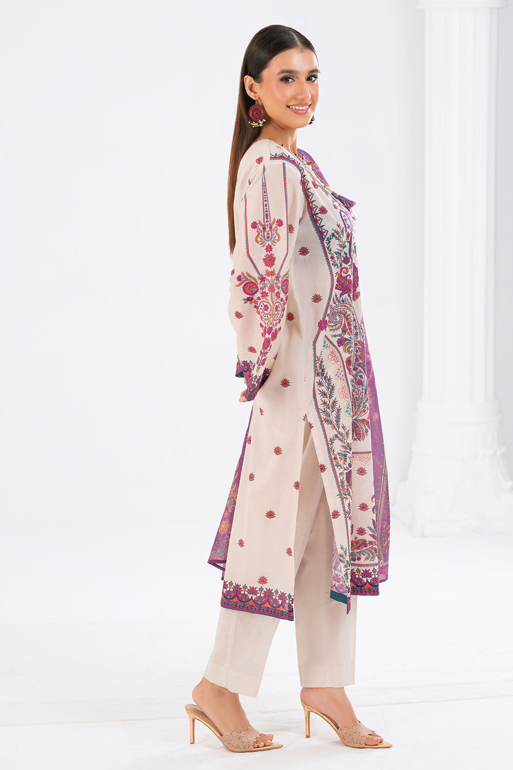 3 Piece Printed Lawn Suit