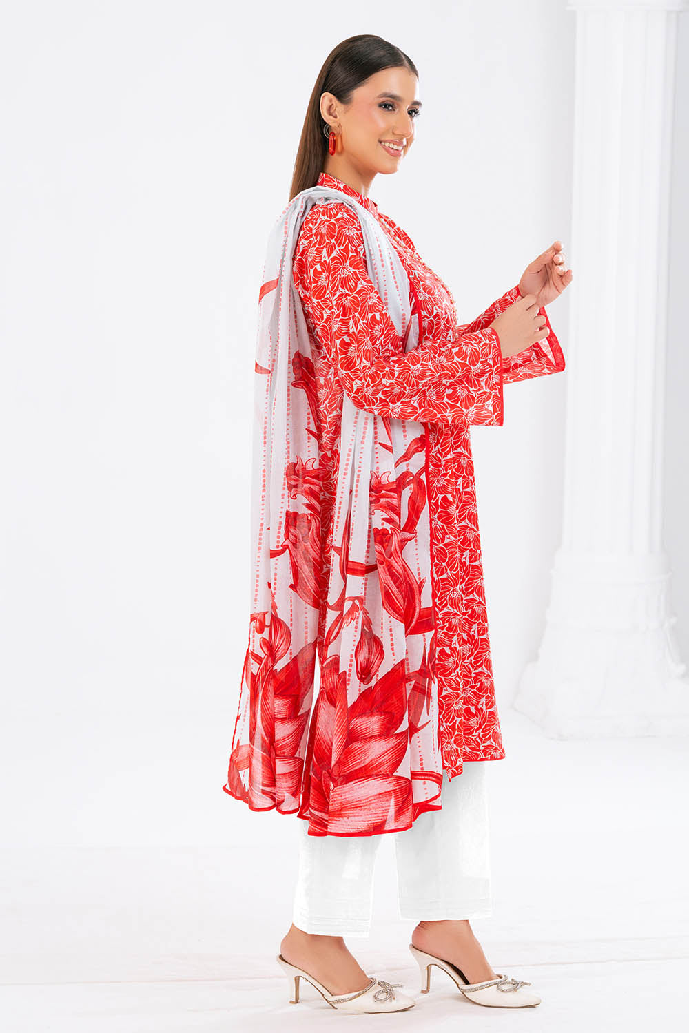 3 Piece Printed Lawn Suit