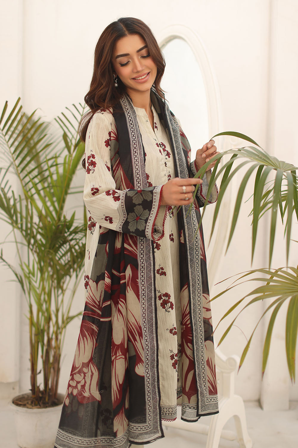 3 Piece Printed Lawn Suit