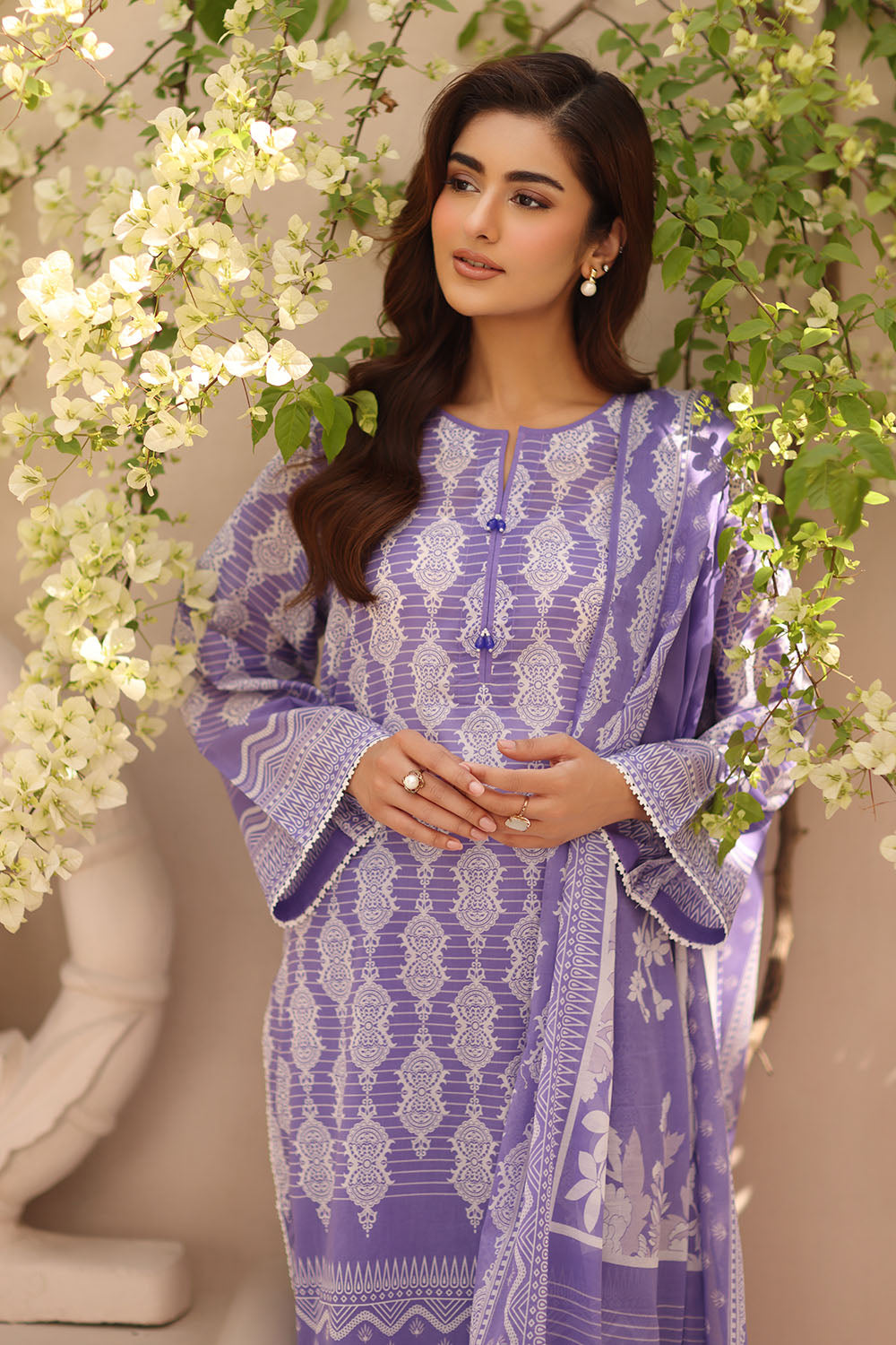 3 Piece Printed Lawn Suit