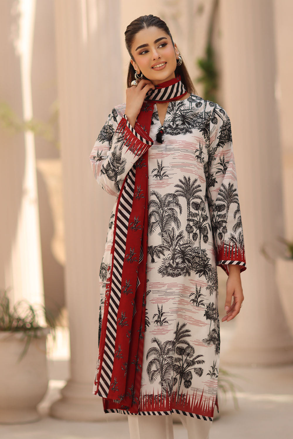 3 Piece Printed Lawn Suit
