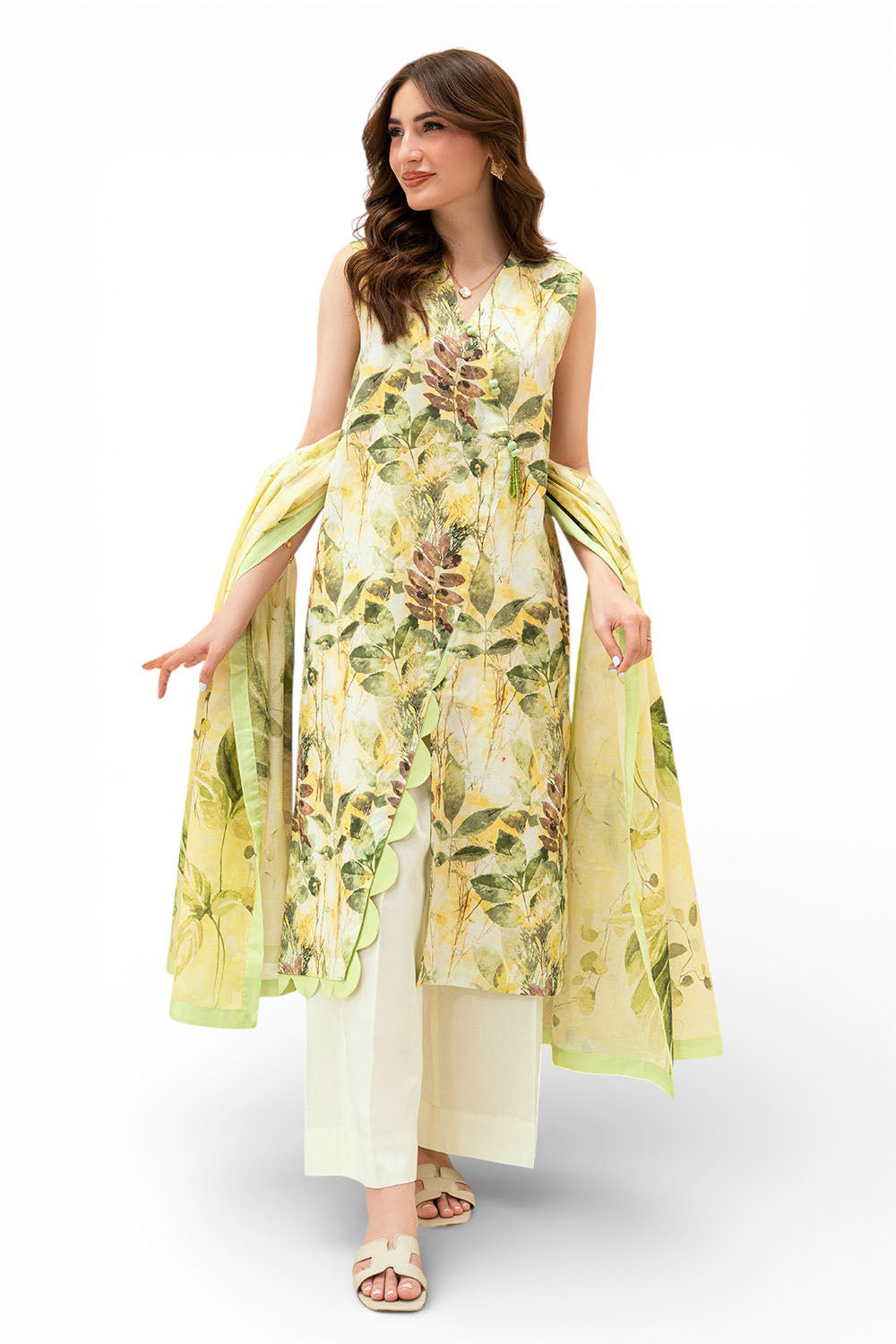 3 Piece Printed Lawn Suit