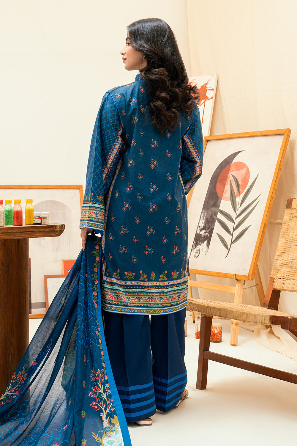 3 Piece Printed Lawn Suit