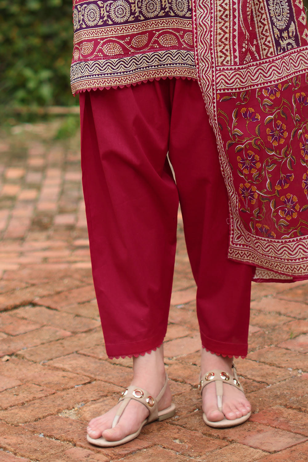 3 Piece Printed Lawn Suit with Printed Lawn Dupatta