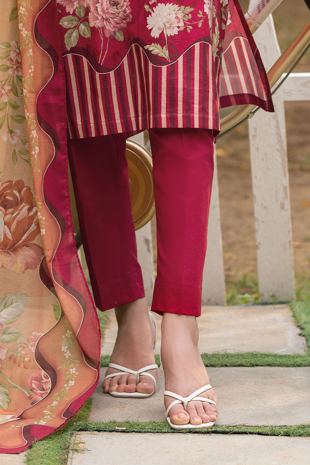 3 Piece Printed Lawn Suit with Printed Lawn Dupatta