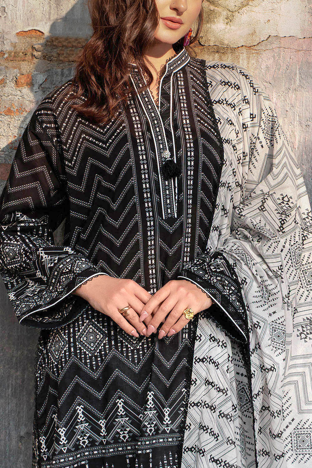 3 Piece Printed Lawn Suit