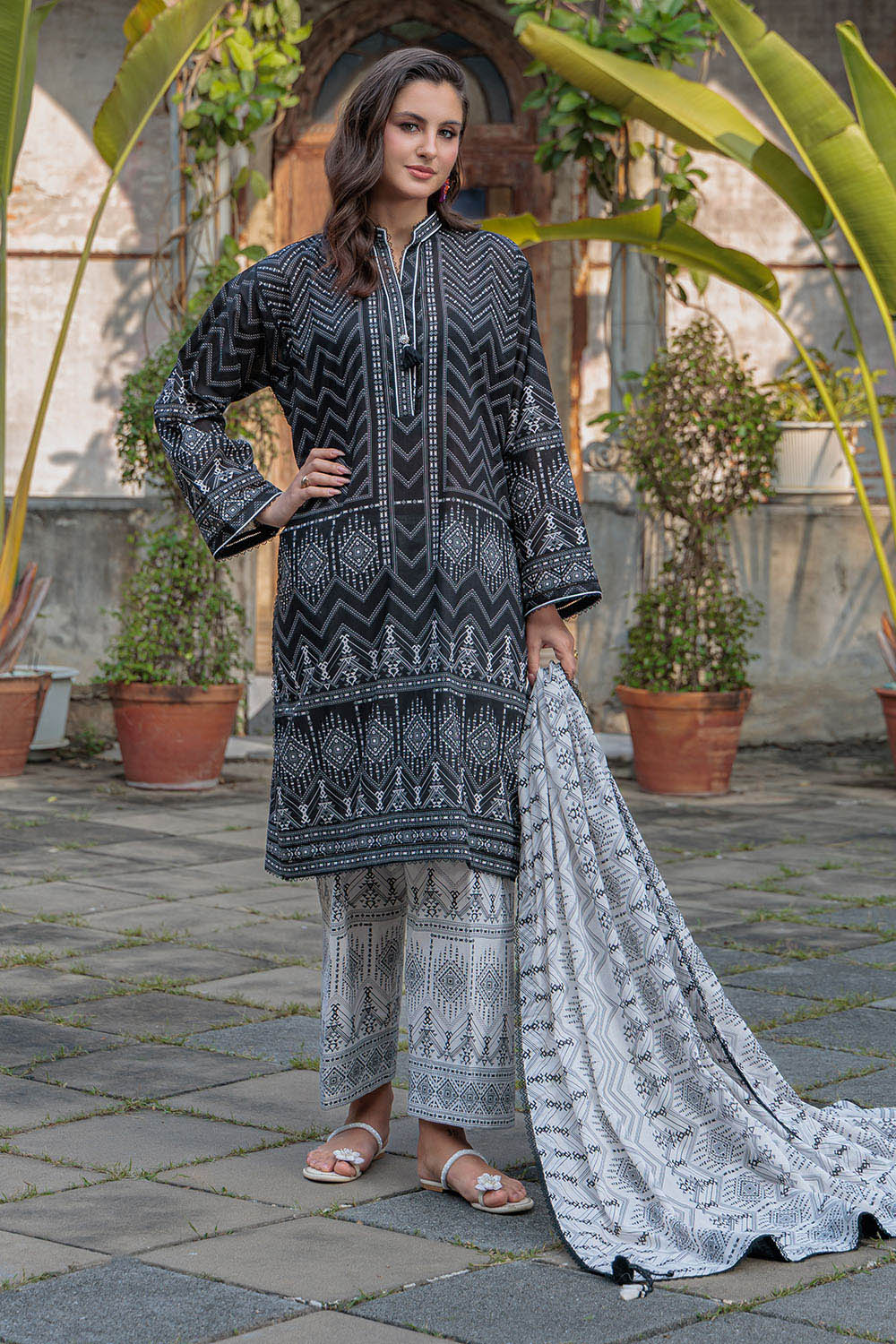 3 Piece Printed Lawn Suit