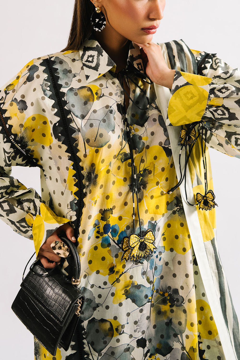 3 Piece Printed Lawn Suit With Dupatta