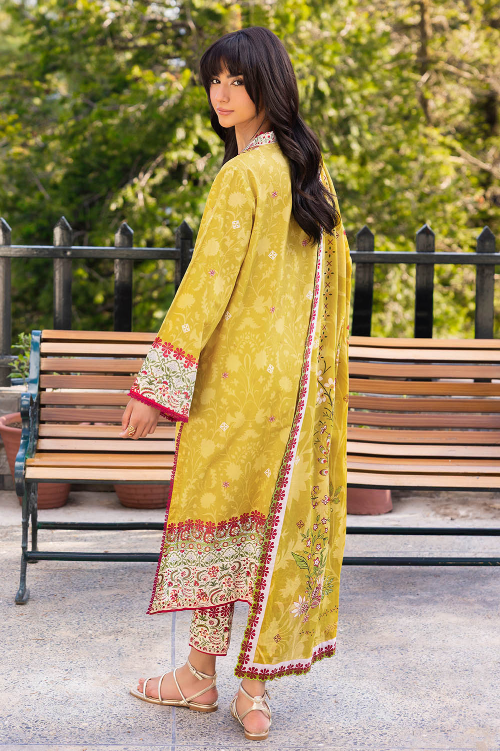 3 Piece Printed Lawn Suit
