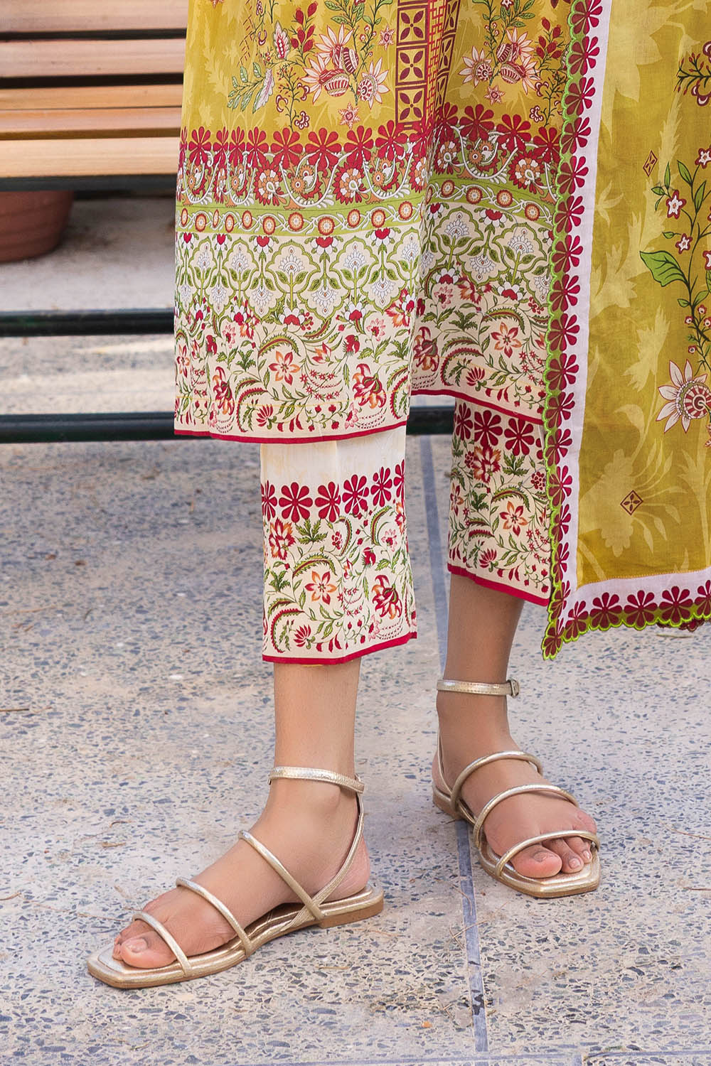 3 Piece Printed Lawn Suit