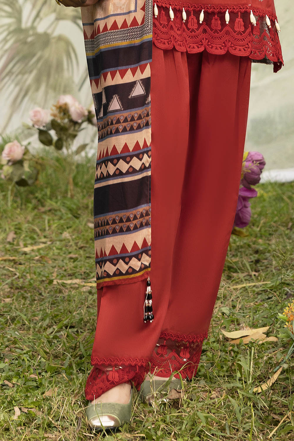 3 Piece Printed Lawn Suit with Dupatta