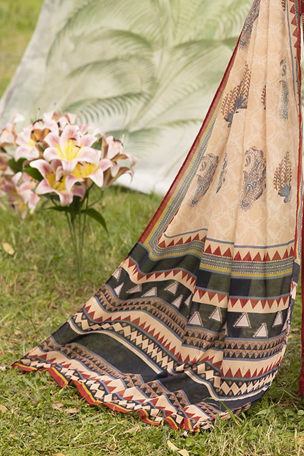 3 Piece Printed Lawn Suit with Dupatta