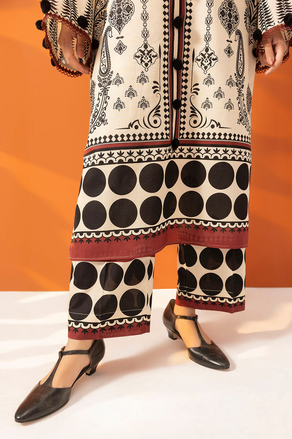2 Piece Printed Lawn Suit