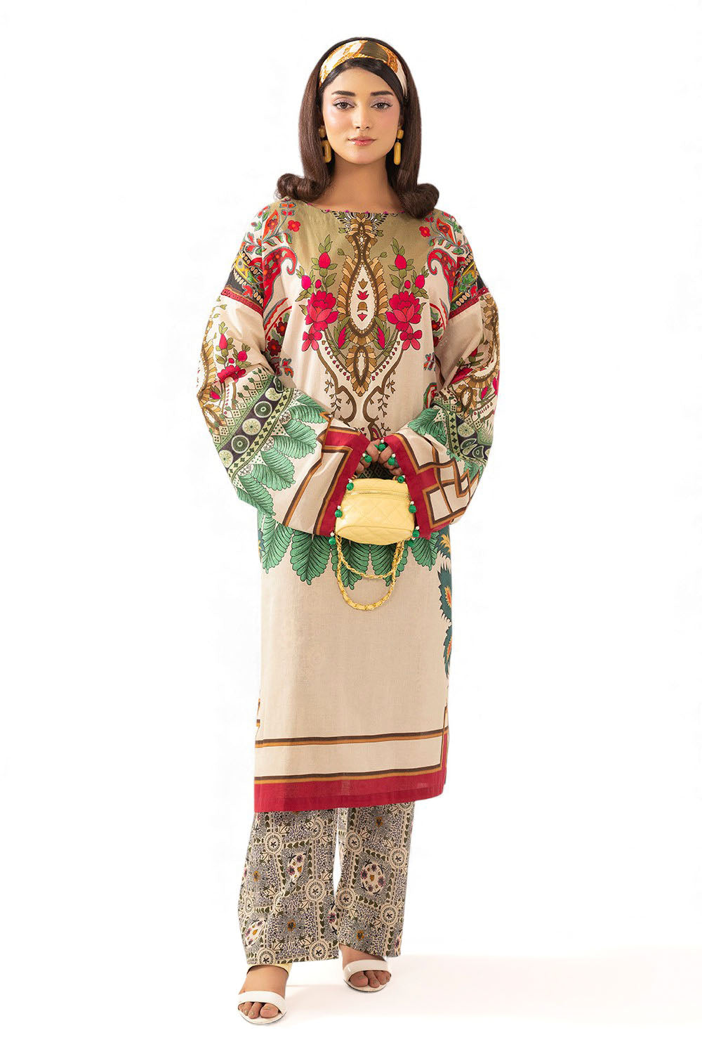 2 Piece Printed Lawn Suit