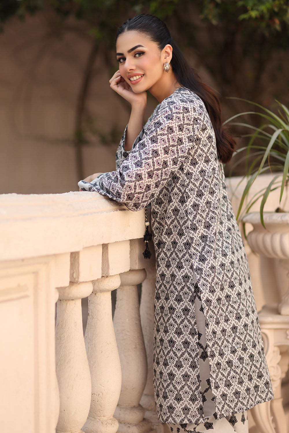 2 Piece Printed Lawn Suit
