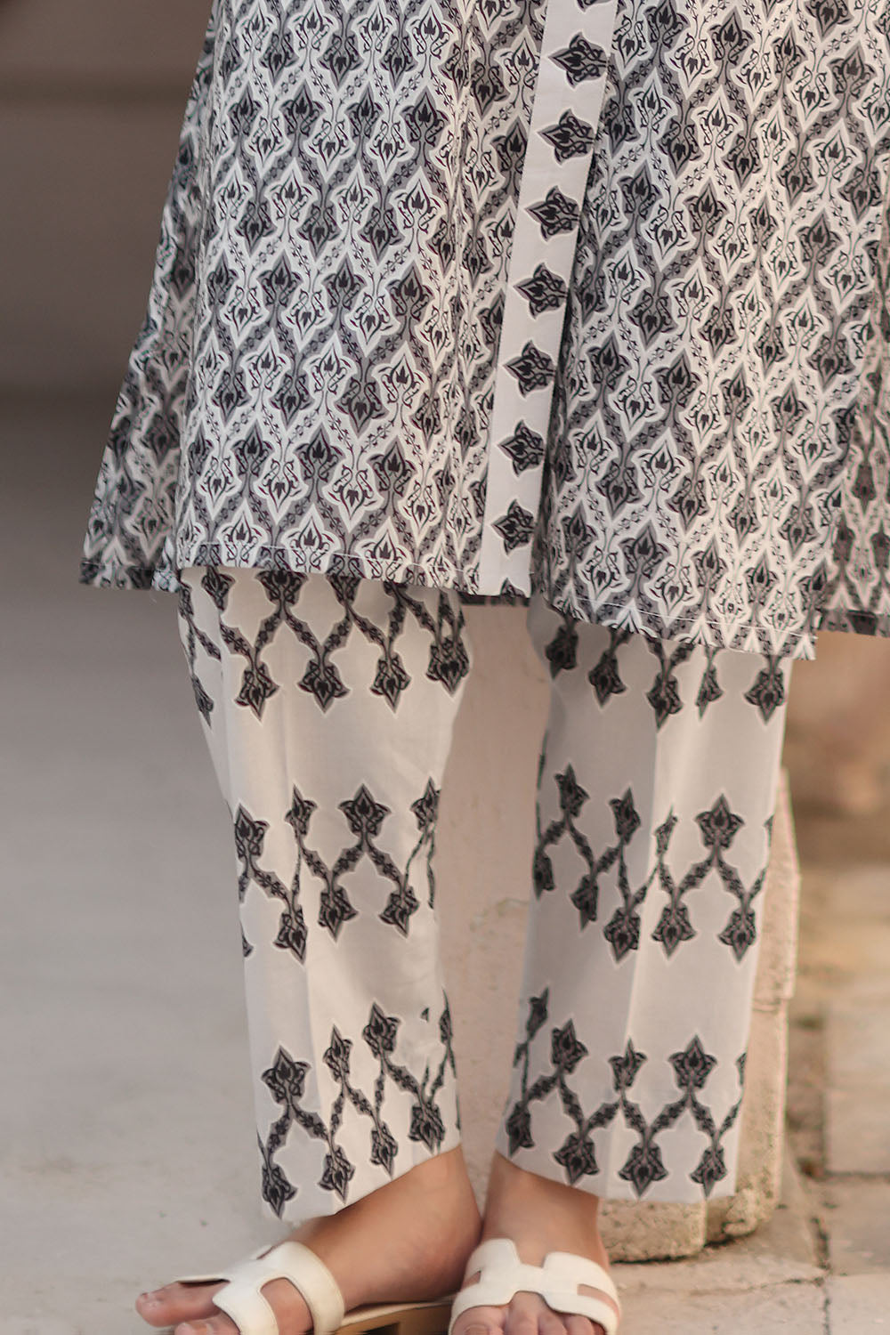 2 Piece Printed Lawn Suit