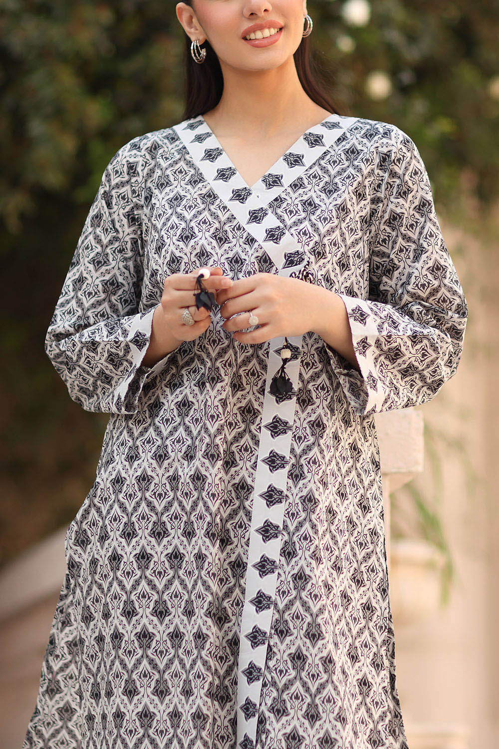 2 Piece Printed Lawn Suit