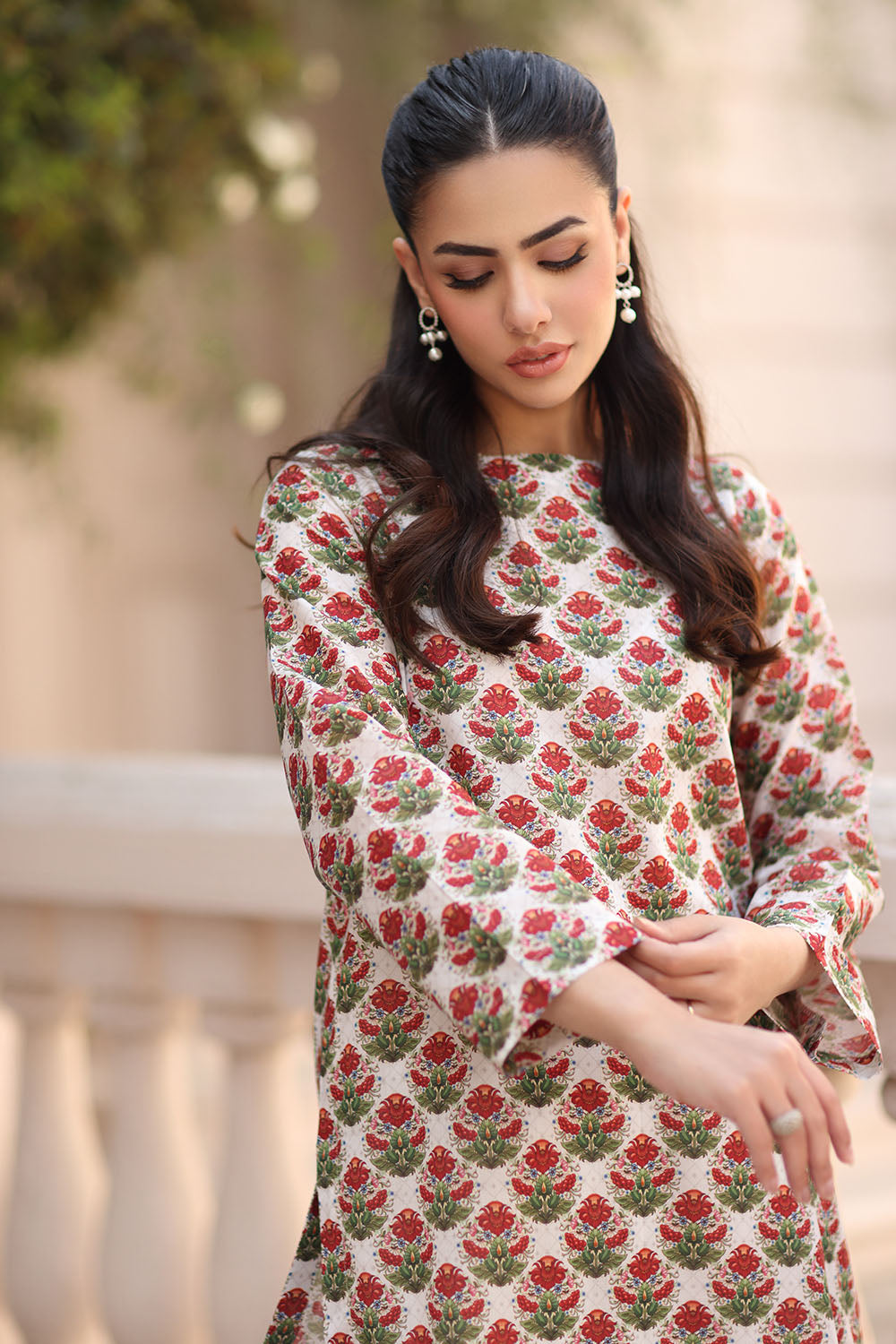 2 Piece Printed Lawn Suit