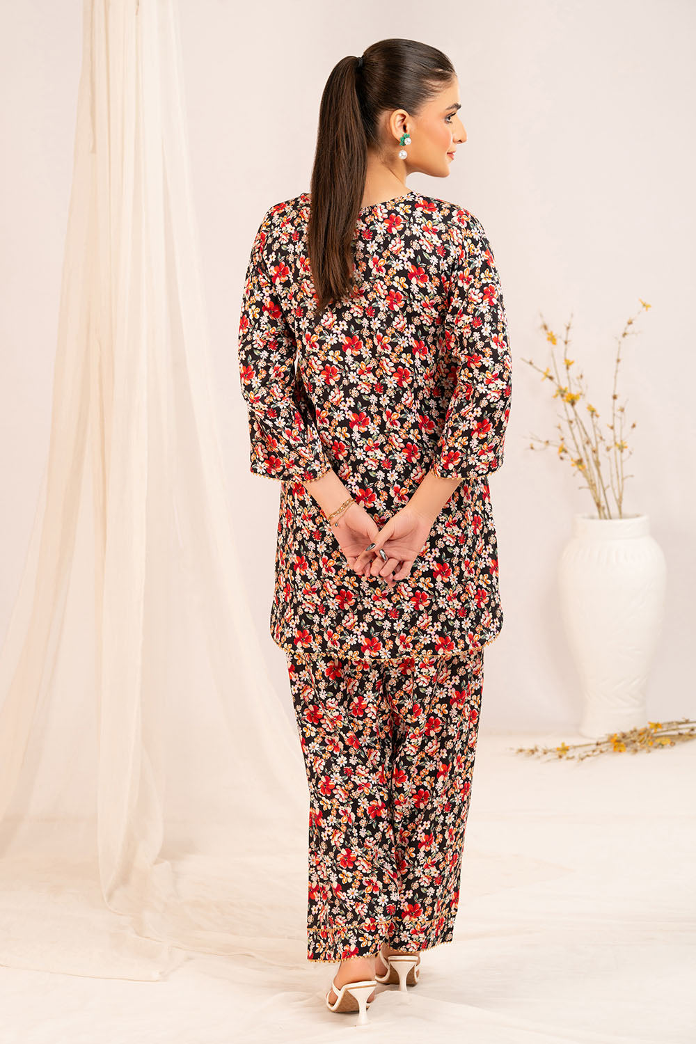 1 Piece Printed Linen Shirt