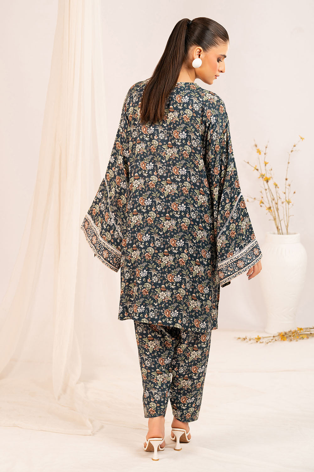 1 Piece Printed Linen Shirt