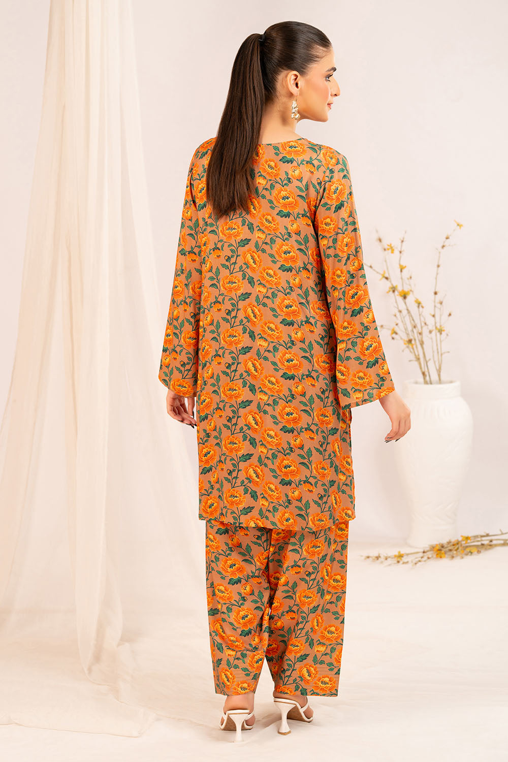 1 Piece Printed Linen Shirt