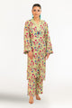 2 Piece Printed Slub Viscose Suit