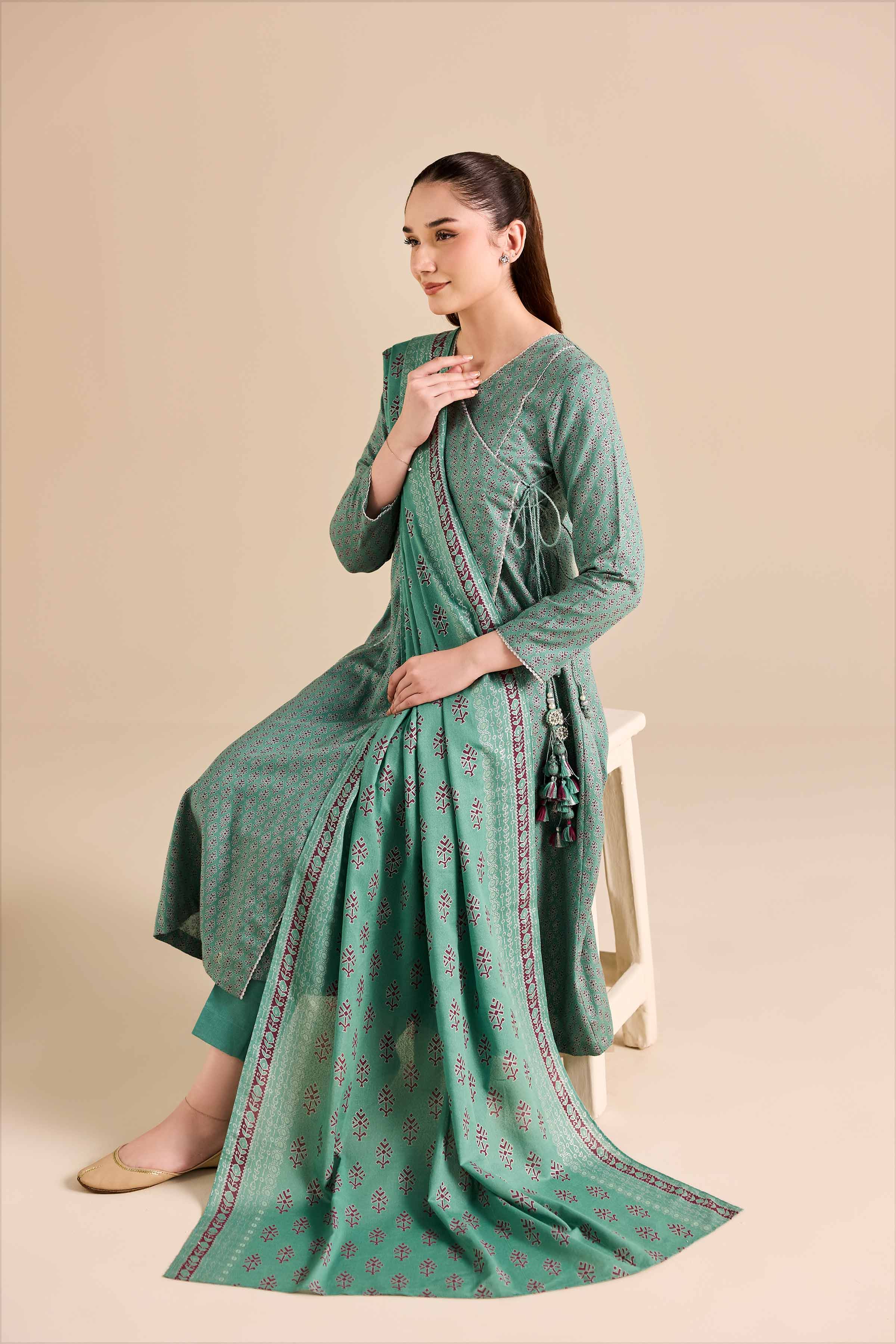 3 Piece - Printed Suit - PW25-494