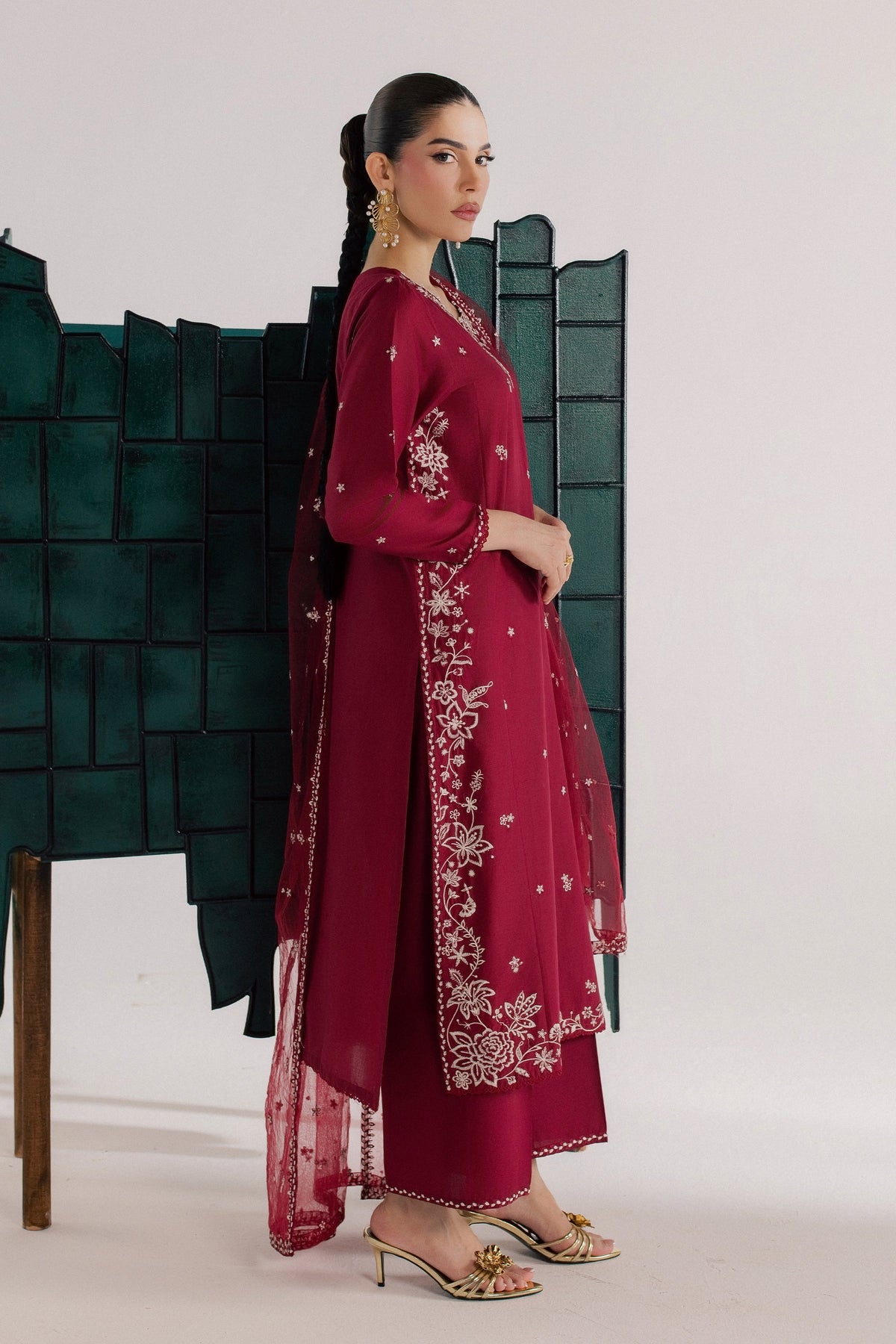 Raks 3Pc - Luxury Embroidered Lawn