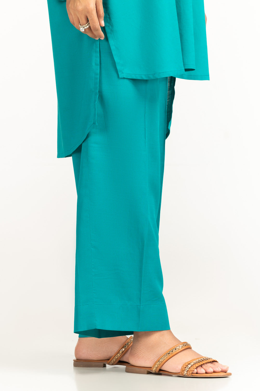 Rawsilk Embroidered Co-Ord Set