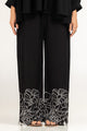 Rawsilk Embroidered Trouser